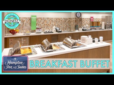 Hampton Inn & Suites "On The House" Breakfast Buffet Review - Anaheim
