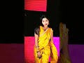 Bhojpuri Actress In Yellow Satin Saree
