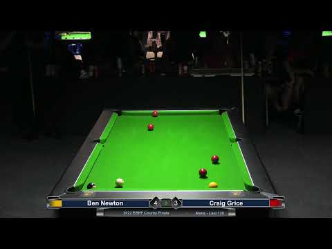 2022 EBPF County Finals -Mens - Last 128 -Ben Newton v Craig Grice