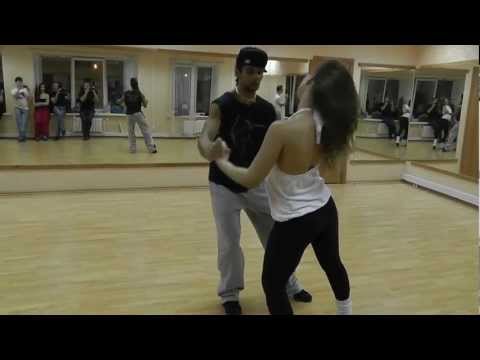Zouk Class 23.02.12 at Brazuka Dance School - Wakko Oliviér & Маша Величкина