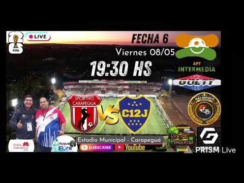SPORTIVO CARAPEGUÁ VS  12 de JUNIO VH - INTERMEDIA 2026 - FECHA 6