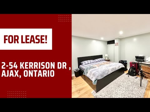 2 -54 Kerrison DR , Ajax , Ontario