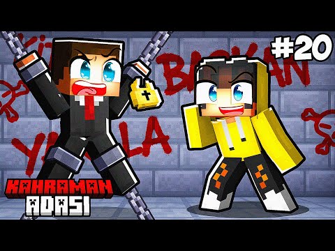 Kahraman Adasında Başkanı Kaçırıp Hapsettim! #20 🔒️ | Minecraft