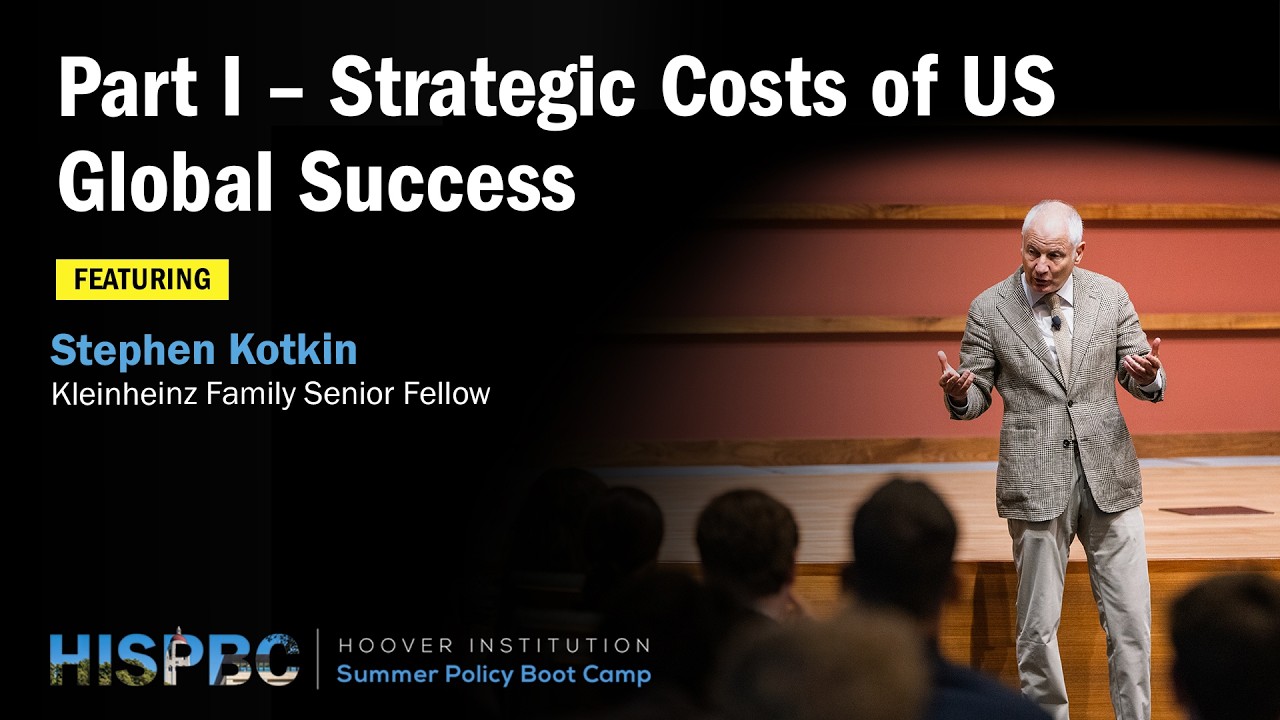 Strategic Costs of US Global Success | Stephen Kotkin