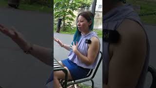 Chinese Woman About Work in Hong Kong vs Singapore
