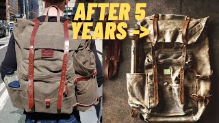 Better Than Filson? Bradley Mountain's 20-OZ Canvas Backpack Review