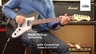 Video thumbnail for [SOUND CHECK]Crews Maniac Sound Aristoteles V2 Hard Tail by 楽器好きにはたまらない! フーチーズ 渋谷店 / Guitar Shop Hoochie's