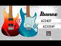 мініатюра 0 Відео про товар Електрогітара IBANEZ AZ2204F TAB