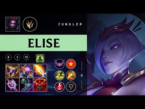 Elise Jungle vs Jarvan IV - VN Master Patch 26.01
