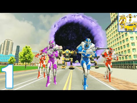 Bee Robot Transform 2020: Robot Car Games | Part 1 | Android