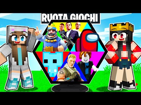 LA RUOTA DELLA FORTUNA DEI VIDEOGIOCHI SU MINECRAFT!