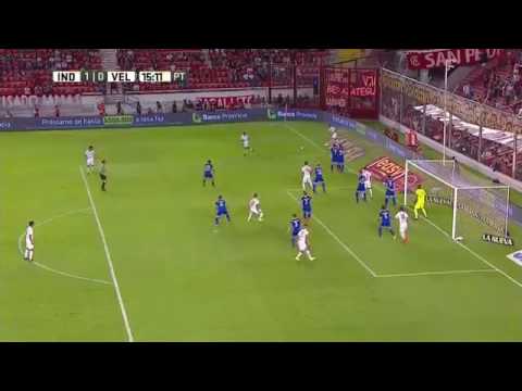GOL DE RIGONI -(1-0)- Independiente vs Vélez Sarsfield - Primera División 2017