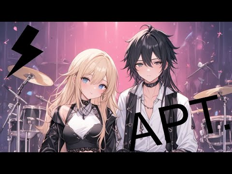 Nightcore - ROSÉ & Bruno Mars 'APT.' Lyrics