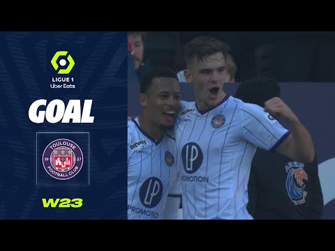 Goal Rafael ROGERIO DA SILVA (27' - TFC) TOULOUSE FC - STADE RENNAIS FC (3-1) 22/23