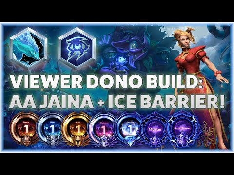 Jaina Water Elemental - VIEWER DONO BUILD: AA JAINA + ICE BARRIER! - Bronze to Grandmaster S1 2026
