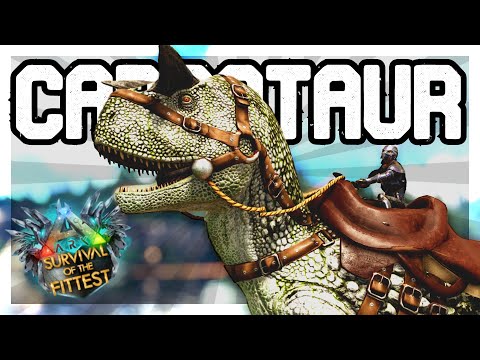 Solo Win Using ONLY Carnos! - ARK: Survival Of The Fittest