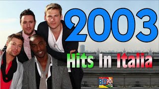 2003 - Tutti i più grandi successi musicali in Italia