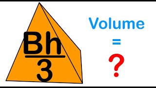 Volume of a Pyramid, Deriving the Formula