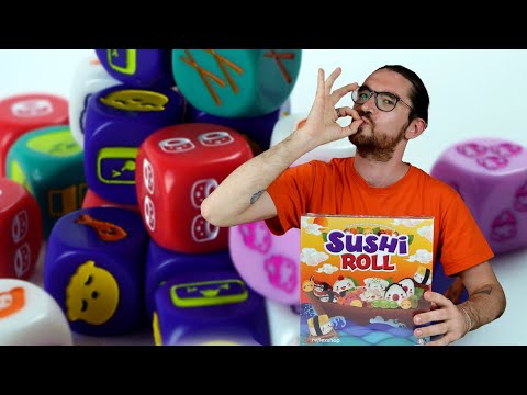Unboxing és bemutató  Sushi Roll társasjáték - reflexshop