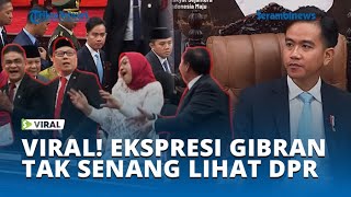 Download lagu Viral! Ekspresi Wapres Gibran Saat Lihat Anggota DPR Joget Usai Sidang Tahunan mp3