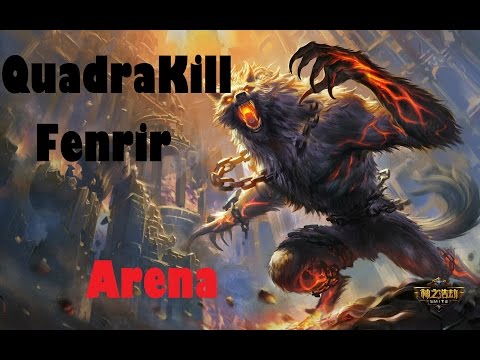 Smite | QuadraKill Fenrir | PutanhaMal