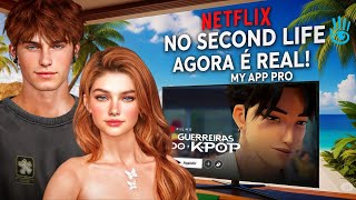 ASSISTA NETFLIX COM AMIGOS NO SECOND LIFE! CONHEÇA O MY APP PRO!