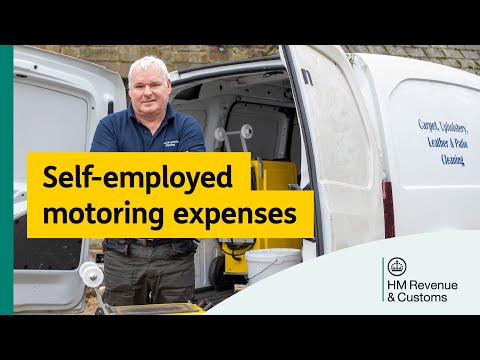 What motoring expenses can I claim if I'm self-employed?