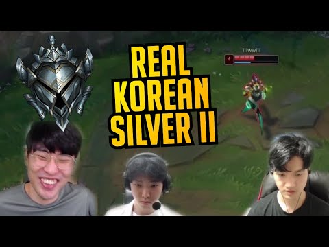 What Korean Silver II REALLY Looks Like - Random Stream Highlights (Translated)