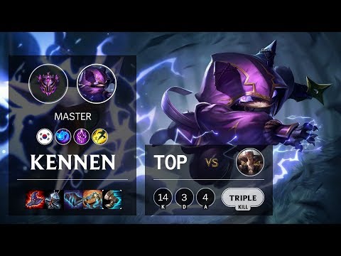 Kennen Top vs Sett - KR Master Patch 10.8