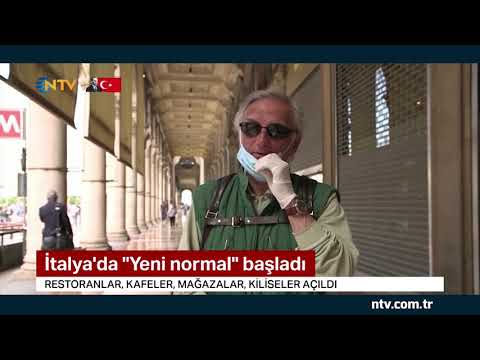 Coronavirüs: İtalya'da "yeni normal" başladı