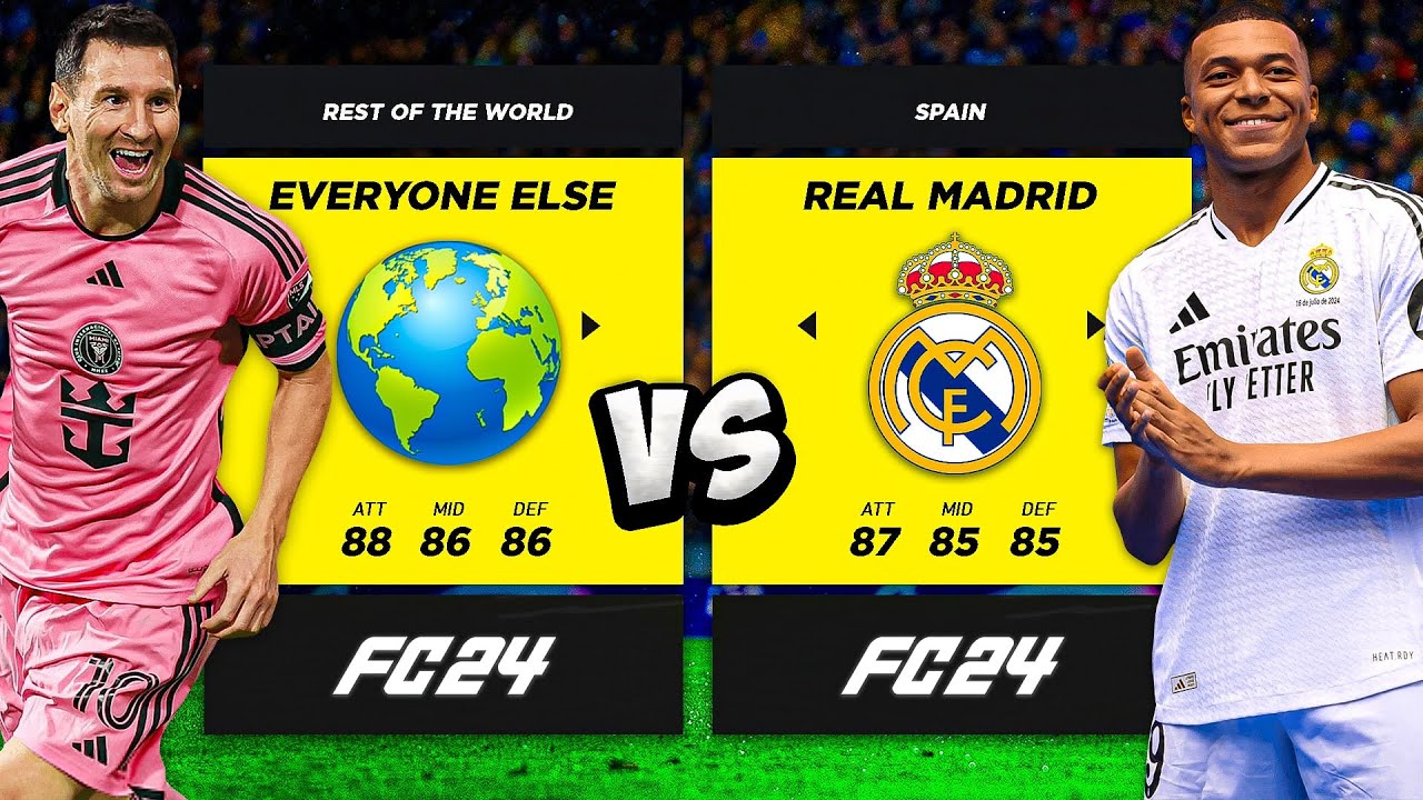 Real Madrid vs. EVERYONE ELSE 🌎