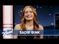 Sadie Sink on Starting Stranger Things at 14 & Playing Brendan Fraser’s Daughter in The Whale