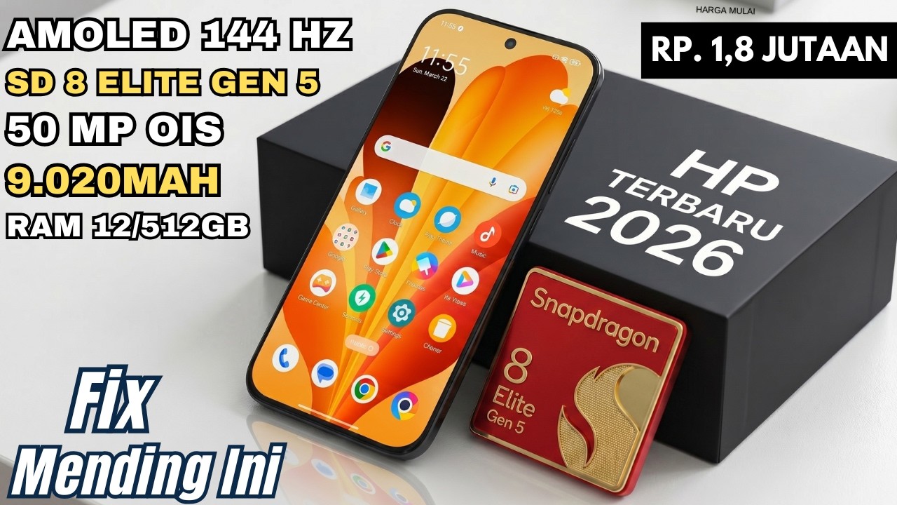 RACUN BARU‼️9020MAH, RAM 12/512GB - HP TERBARU INI WAJIB KALIAN TUNGGU