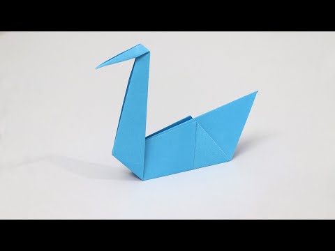 How to Make an Easy Origami Swan - Paper Swan Making Step by Step