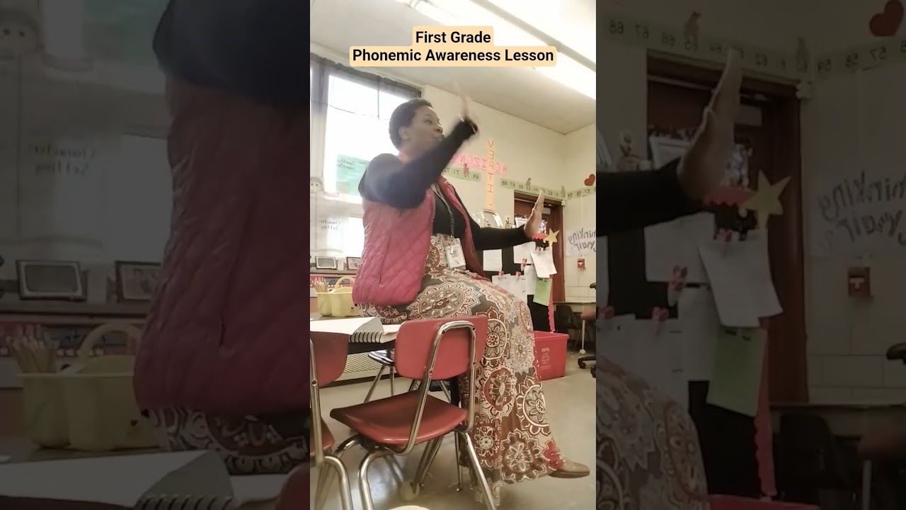 How to Teach Phonemic Awareness in First Grade #earlyliteracy#shorts