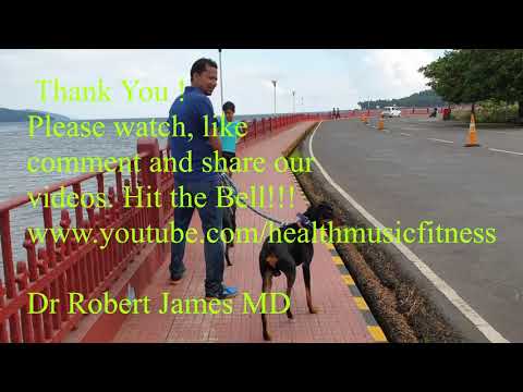 Sunrise Running With Eric and my 2 Doberman