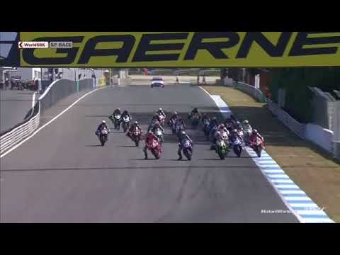 World SBK Estoril 2021 Super pole race highlights