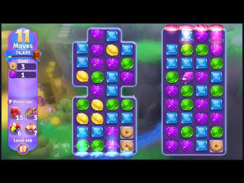Wonka's World of Candy Level 466 - NO BOOSTERS + FULL STORY 🍫 | SKILLGAMING ✔️