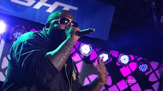 Maybach Music Group ft. Rick Ross - Play Your Part/Tupac Back (Jimmy Kimmel Live 05/25/2011) HD