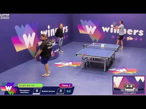 Winners League 01.10.21 Kholoptsov Stanislav - Boklah Roman 17-00