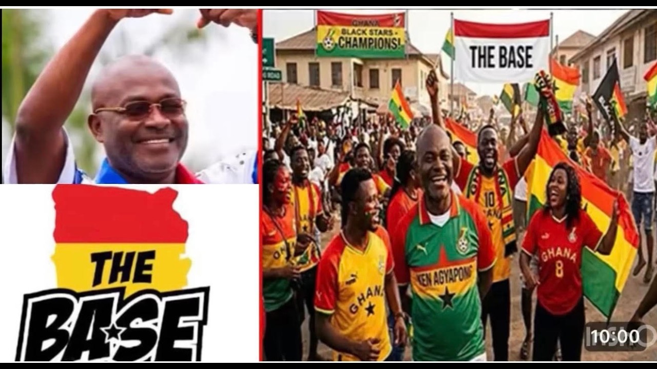 BREAKING NEWS: THE BASE MOVEMENT HAS SHAKEN THE POLITICAL ATMOSPHERE IN GHANA, JOIN THE BASE NOW