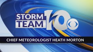 Heath's Friday evening forecast at the Patio Party