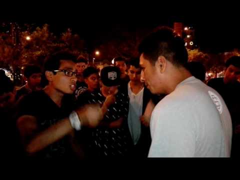 CHOQUE vs DOBLE A - BATALLA DE RAP EN PARQUE KENNEDY