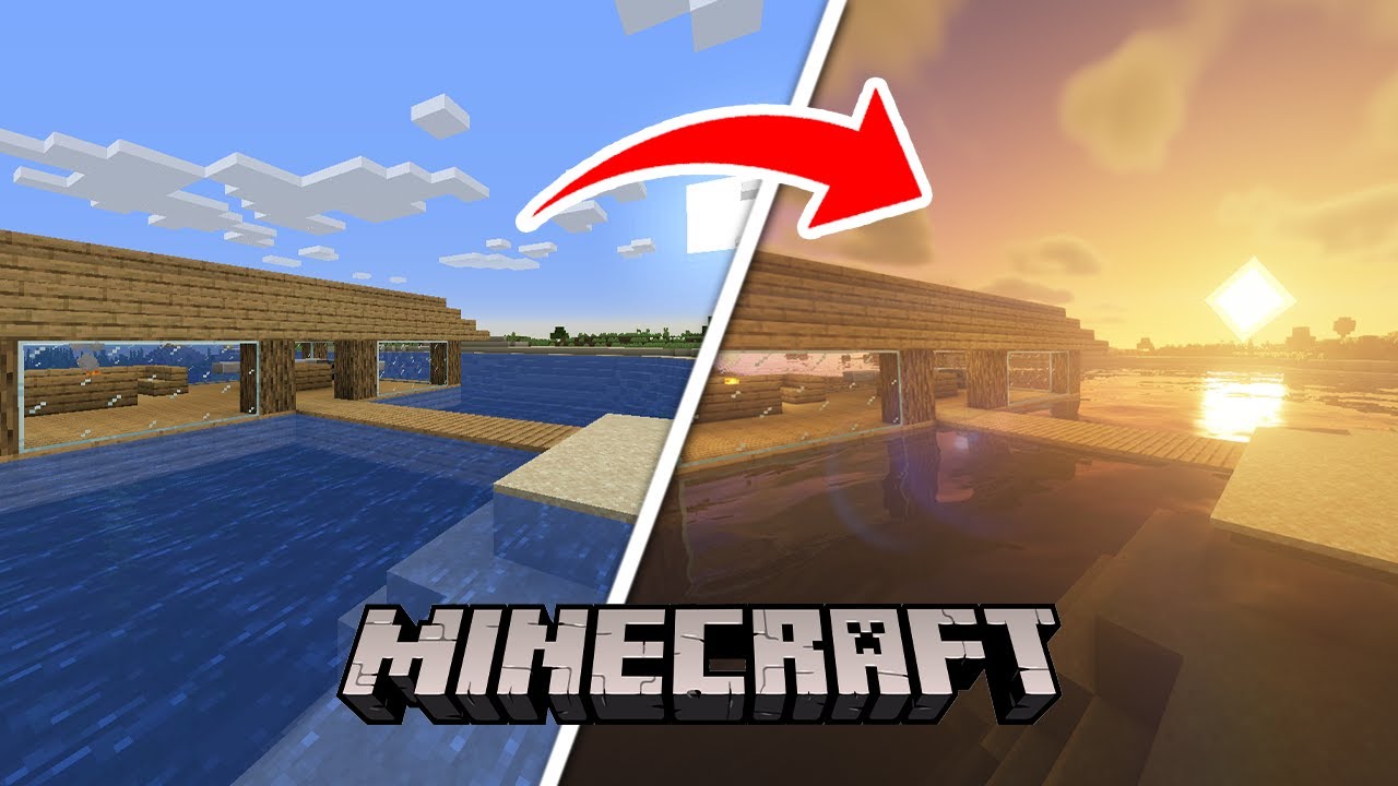 Minecraft, But I Play With SHADERS For The FIRST Time!