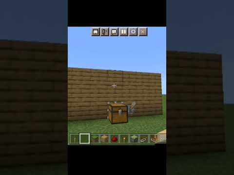 Mk Jord op - how to make secret hidden chest in Minecraft | Minecraft redstone builds | #minecraft #shorts #viral