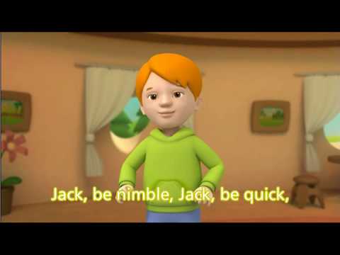Jack, Be Nimble - Nursery Rhyme & Kids Song [SB 2e #5-21]★BIGBOX