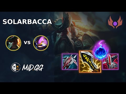 MID.GG: [ solarbacca ] Gangplank TOP vs Kennen | NA MASTER | LOL Season 2025