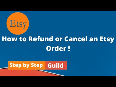 HOW TO REFUND OR CANCEL AN ETSY ORDER in 2 Simple Steps! 2022 Method