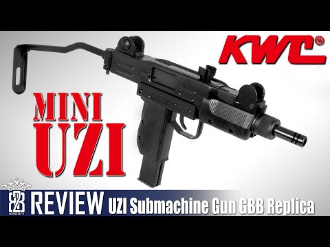 KWC Mini UZI  - KCB-07 CO2 Blowback V2 2011 - Airsoft Review Deutsch
