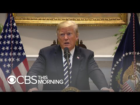 Trump says soldiers would return fire if migrants throw rocks as "firearm"